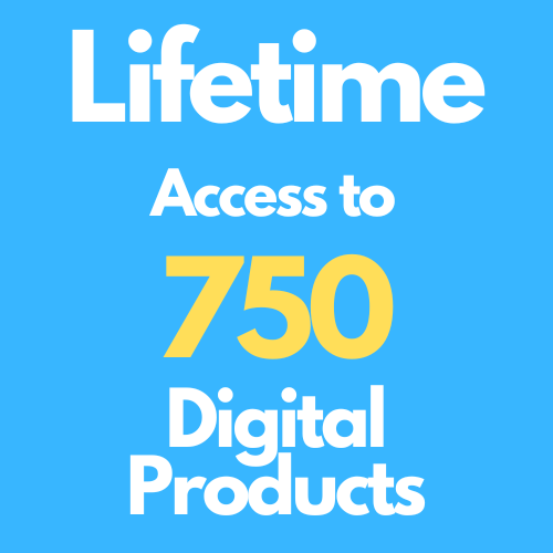 Lifetime Access to 750 Digital Products